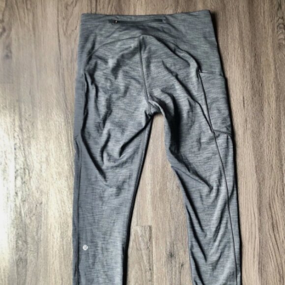 Lululemon Luxtreme Grey Leggings, size 8 - Picture 3 of 5